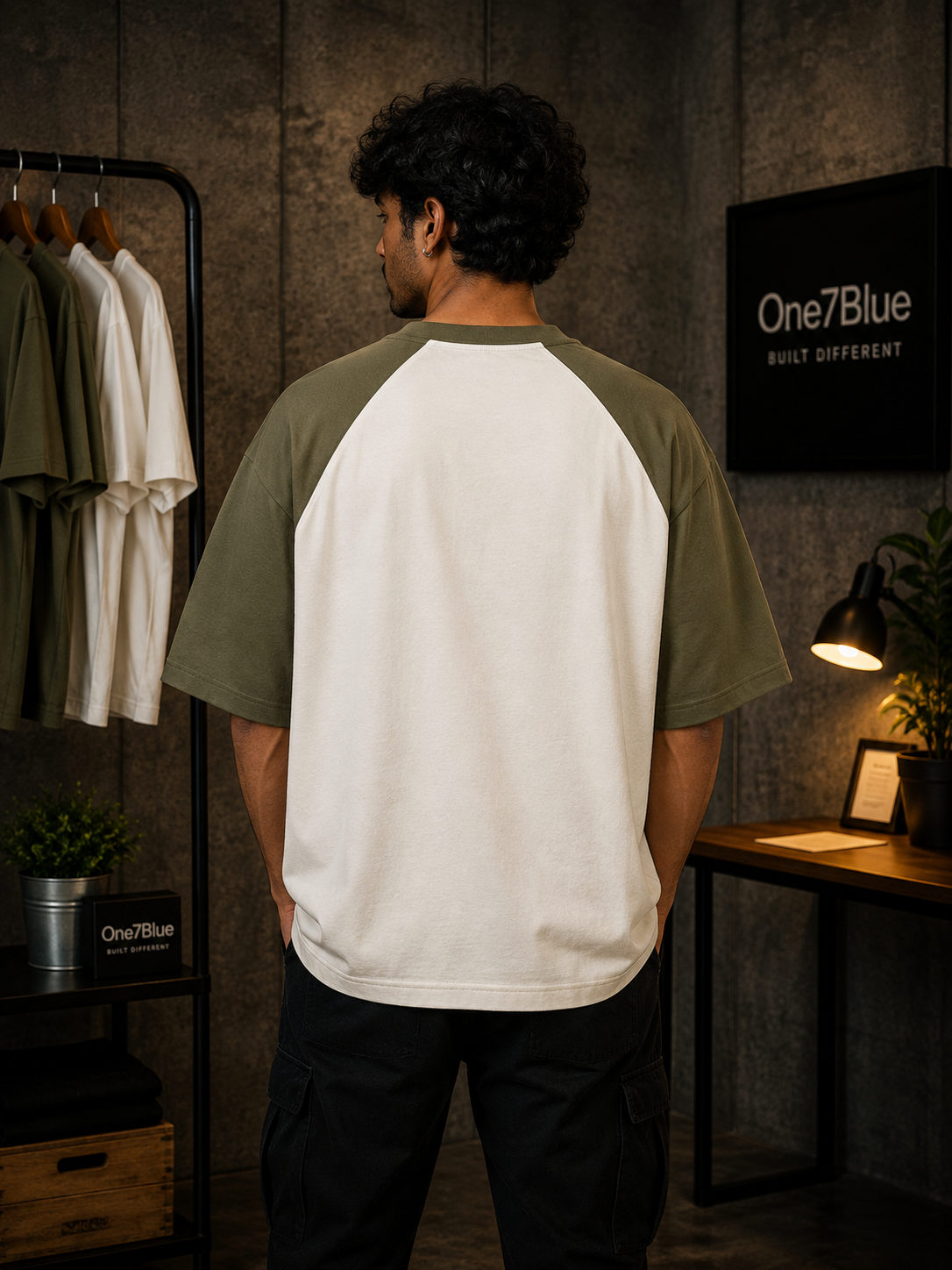 Unisex Oversized Raglan